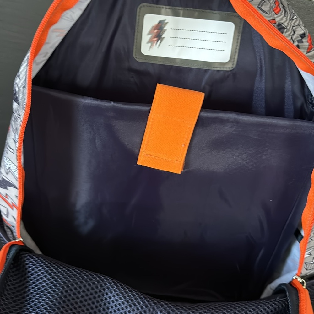 Pep Rally Gray Bolt Backpack - Picture 10 of 16